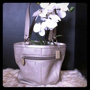 Coach Pebbled Leather Bag